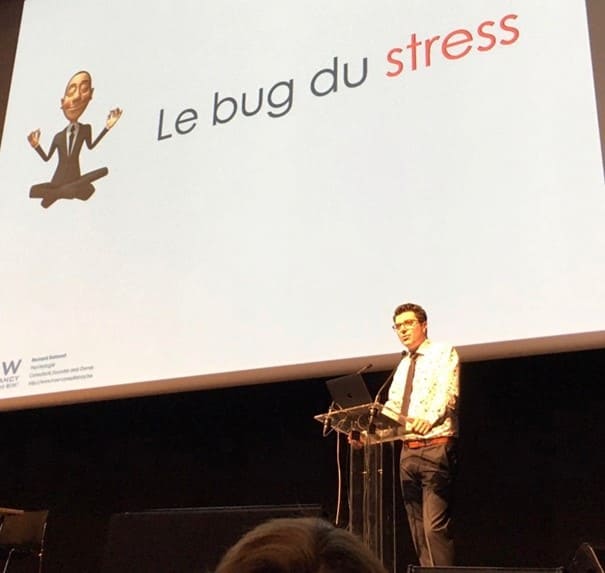 Journée Française du Test Logiciel - 5 bonnes raisons d'y aller - keynote inaugurale de Bernard Rulmont 6 - Stress en agilité